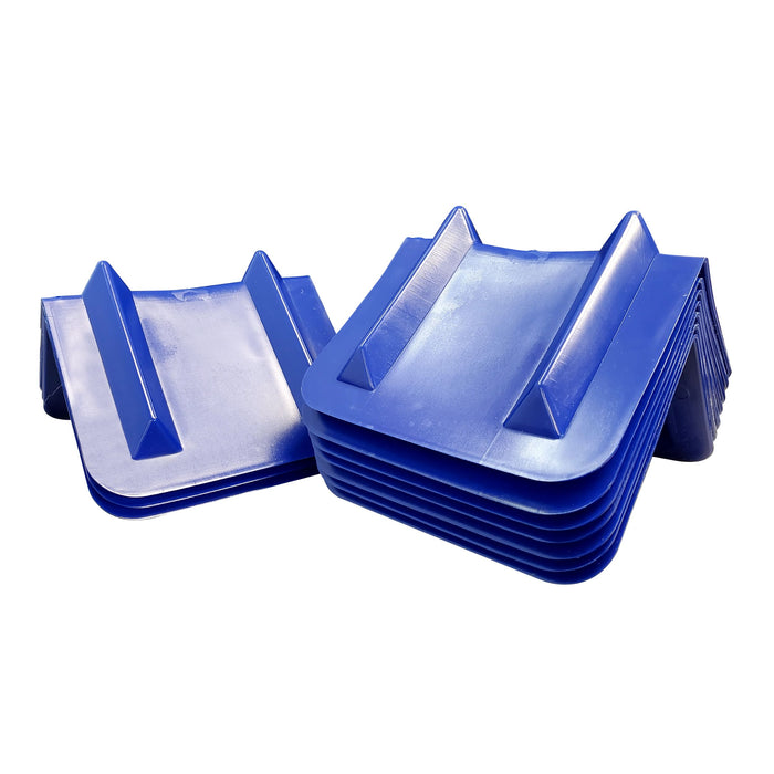 10 Pack 8" x 8" x 12" V VEE Shape Corner Protector