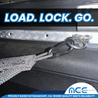 Load image into Gallery viewer, L Track Loading Kit Tie Down System - 2 Tracks + 2 Loading Rings
