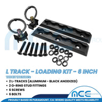 Load image into Gallery viewer, L Track Loading Kit Tie Down System - 2 Tracks + 2 Loading Rings
