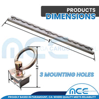 Load image into Gallery viewer, L Track Loading Kit Tie Down System - 2 Tracks + 2 Loading Rings
