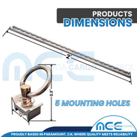 Load image into Gallery viewer, L Track Loading Kit Tie Down System - 2 Tracks + 2 Loading Rings
