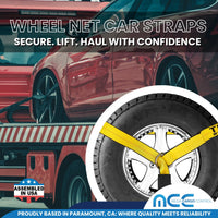 Load image into Gallery viewer, Side Mount Wheel Net With Ratchet and Chain Extensions - 4 Pack
