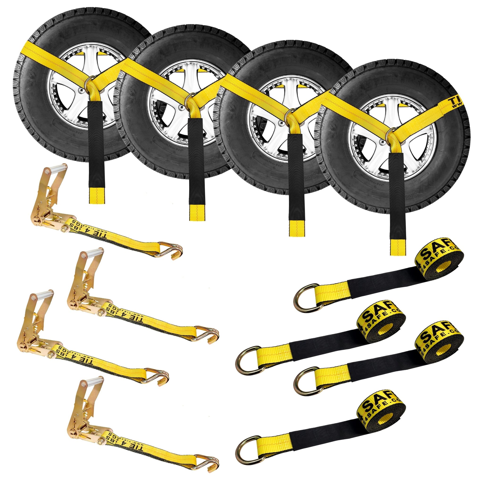 USA 4 Pack Side Mount Wheel Net