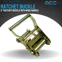 Load image into Gallery viewer, 2&quot; Ratchet Buckle With Wide Handle
