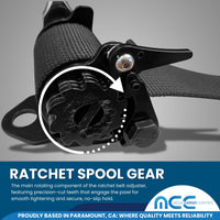 Load image into Gallery viewer, 2&quot; Rachet Belt Adjuster W/ Wrench
