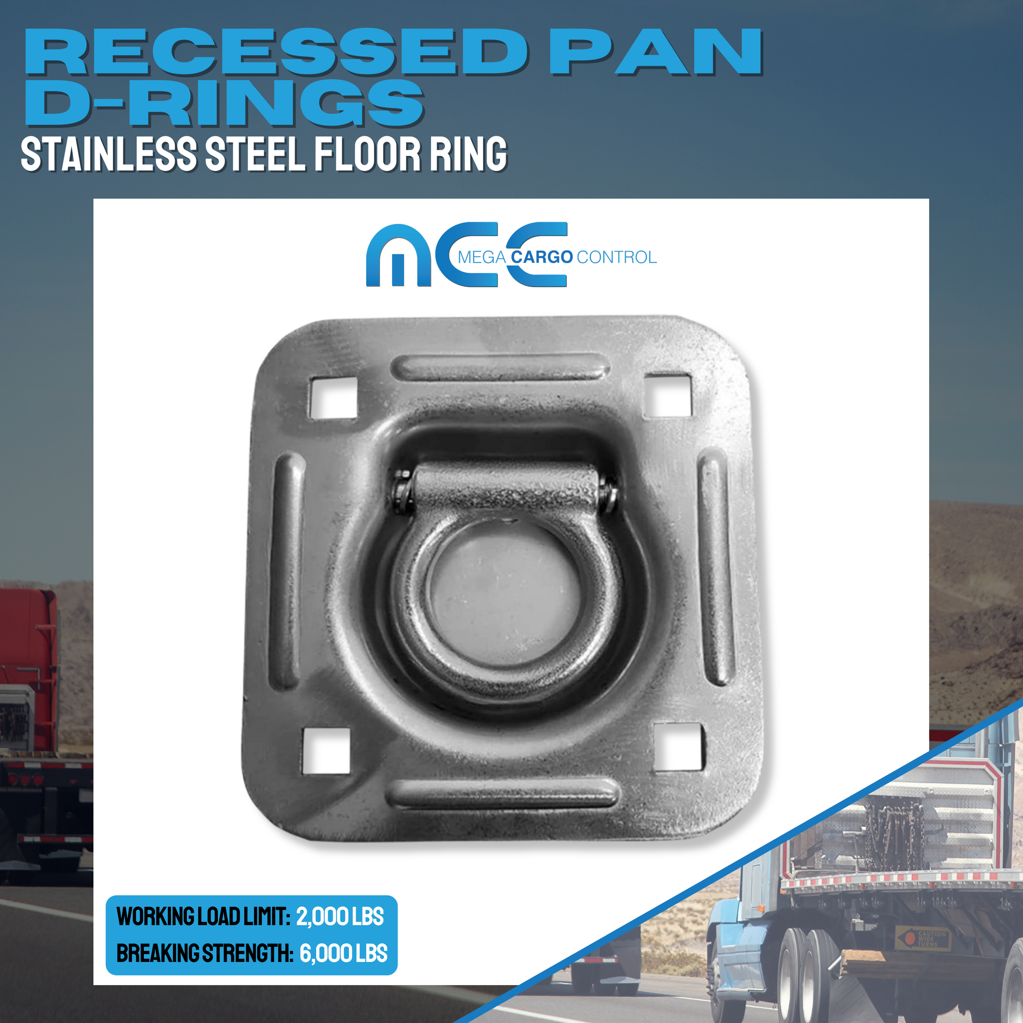 Installing Recessed 5,000# 4 Hole D Rings - R And P Carriages | Trailer Sales & Service In - Foto 11