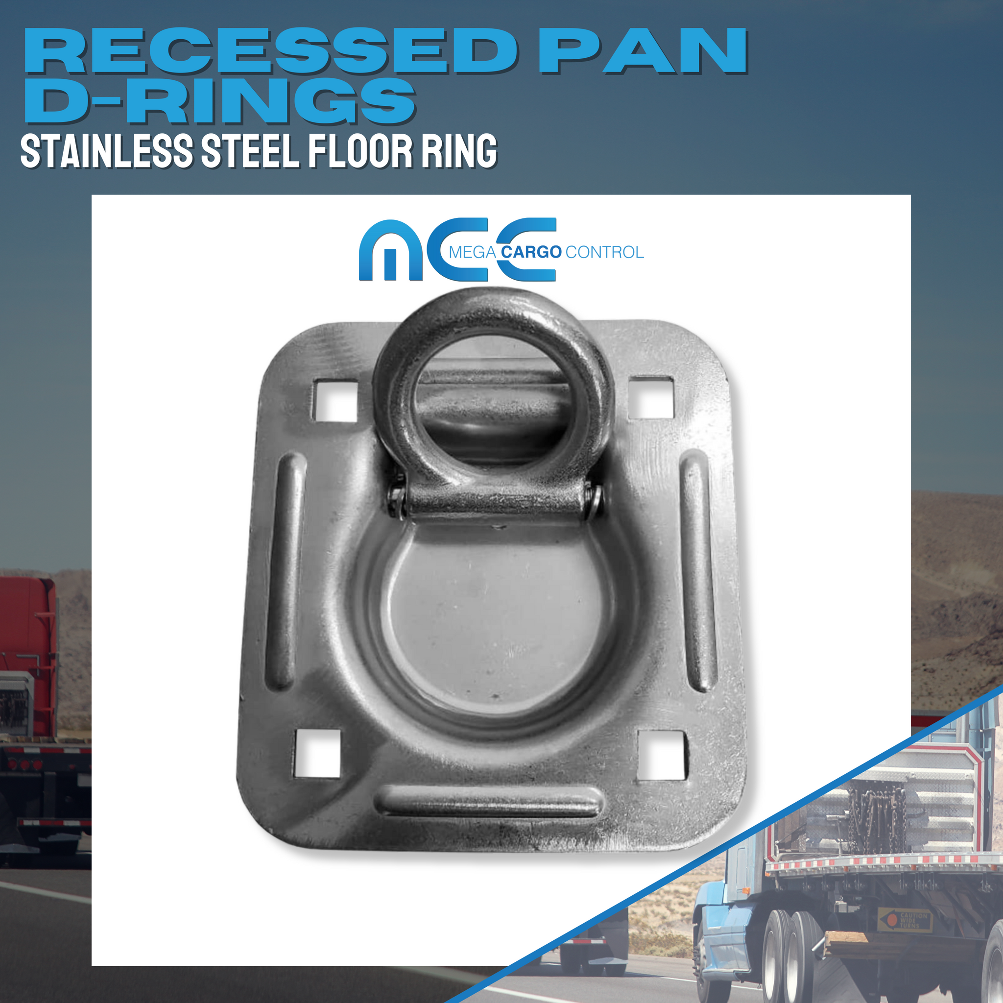 Haul-Master 1/2 In. Forged Cargo D-Ring Anchor - Foto 6