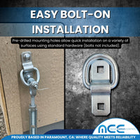 Load image into Gallery viewer, Bolt On Lashing D-Ring w/ Cap
