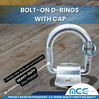 Load image into Gallery viewer, Bolt On Lashing D-Ring w/ Cap
