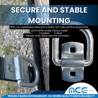 Load image into Gallery viewer, Bolt On Lashing D-Ring w/ Cap
