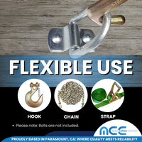 Load image into Gallery viewer, Bolt On Lashing D-Ring w/ Cap
