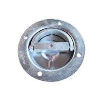 Load image into Gallery viewer, Rotating Recessed Floor Mount D Rings - Zinc-Plated
