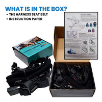 Load image into Gallery viewer, 2&quot; Racing Harness - 4 Point Safety Belt (Push-Release Button)
