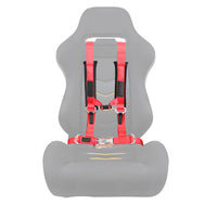 Load image into Gallery viewer, 2&quot; Racing Harness - 4 Point Safety Belt (Center Latch &amp; Link)
