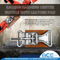 Load image into Gallery viewer, 2&quot; Racing Harness - 4 Point Safety Belt (Center Latch &amp; Link)
