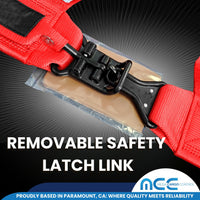 Load image into Gallery viewer, 3&quot; 4-Point Safety Harness (Center Latch &amp; Link)
