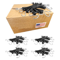 Load image into Gallery viewer, USA Rubber Tarp-Strap Bungee Cord with S Hooks
