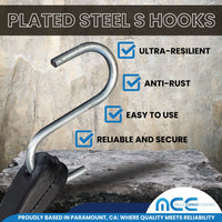 Load image into Gallery viewer, USA Rubber Tarp-Strap Bungee Cord with S Hooks
