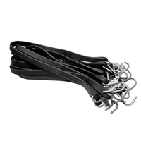 Load image into Gallery viewer, Natural Rubber Tarp-Strap Bungee Cord with S Hooks
