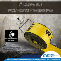 Load image into Gallery viewer, 2&quot; Utility Endless Ratchet Tie Down Strap (Long Handle Ratchet)
