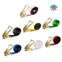 Load image into Gallery viewer, 2&quot; Utility Endless Ratchet Tie Down Strap (Long Handle Ratchet)
