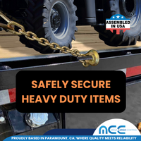 Load image into Gallery viewer, 2&quot; Ratchet Tie Down Strap With Chain Extensions
