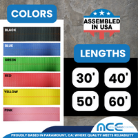 Load image into Gallery viewer, 2&quot; Ratchet Tie Down Strap With Chain Extensions
