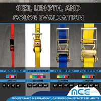 Load image into Gallery viewer, 8 Pack - 2" x 30' Heavy Duty Ratchet Tie Down Strap With Flat Hooks

