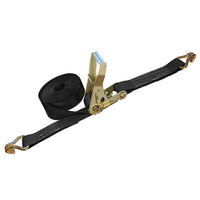 Load image into Gallery viewer, 2&quot; Heavy Duty Ratchet Tie Down Strap w/ J Wire Hooks
