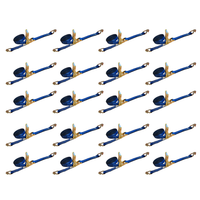 Load image into Gallery viewer, 20 Pack - 2" x 30FT Heavy Duty Ratchet Tie Down Strap With J Wire Hooks (Bulk)
