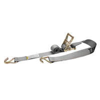 Load image into Gallery viewer, 2&quot; Logistic E-Track Ratchet Straps With J Hook

