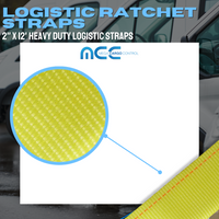 Load image into Gallery viewer, 2&quot; Logistic E-Track Ratchet Straps With J Hook
