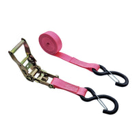 Load image into Gallery viewer, USA 1&quot; Heavy-Duty Ratchet Strap With 2 Keeper S Hooks
