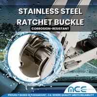 Load image into Gallery viewer, 1&quot; x 12&#39; Stainless Steel Ratchet Endless Strap - 4 Pack
