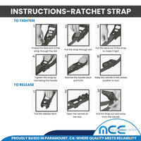 Load image into Gallery viewer, 4 Pack 1&quot; x 12&#39; Stainless Steel Ratchet Buckle With S Hook Strap
