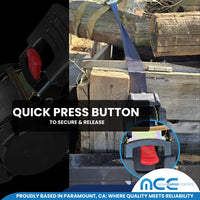 Load image into Gallery viewer, 1.5" x 15' Retractable Ratchet Strap
