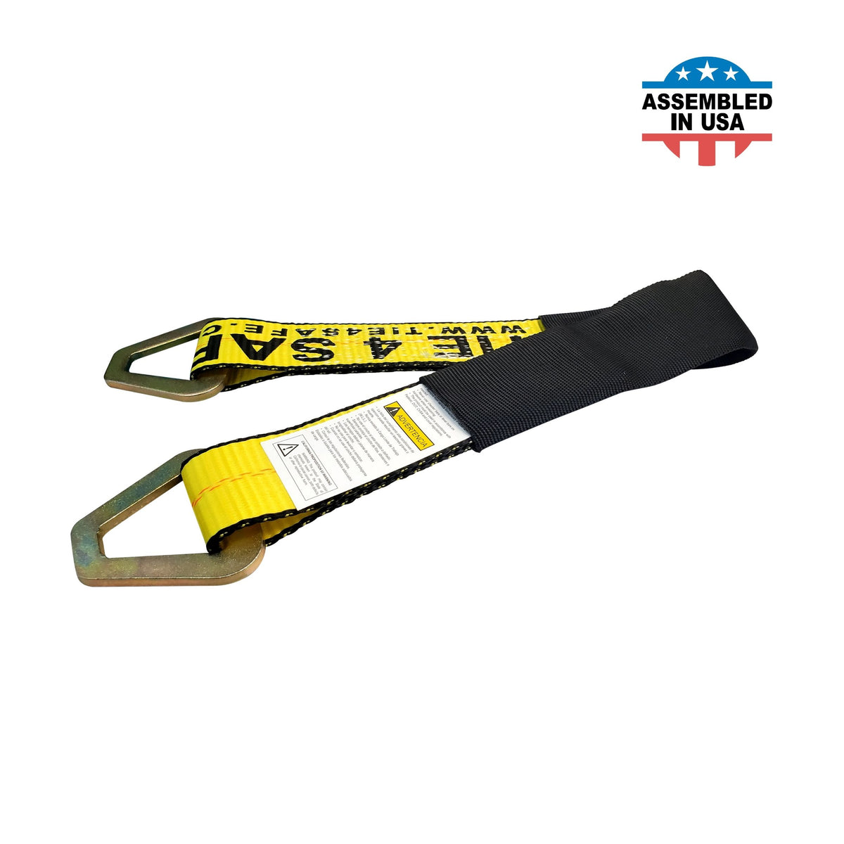 USA Heavy Duty Axle Straps w/ Delta D Rings