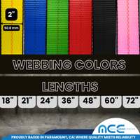 Load image into Gallery viewer, USA Heavy Duty Axle Straps w/ Delta D Rings (Black Sleeve)
