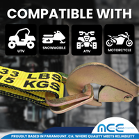 Load image into Gallery viewer, USA Heavy Duty Axle Straps w/ Delta D Rings (Black Sleeve)
