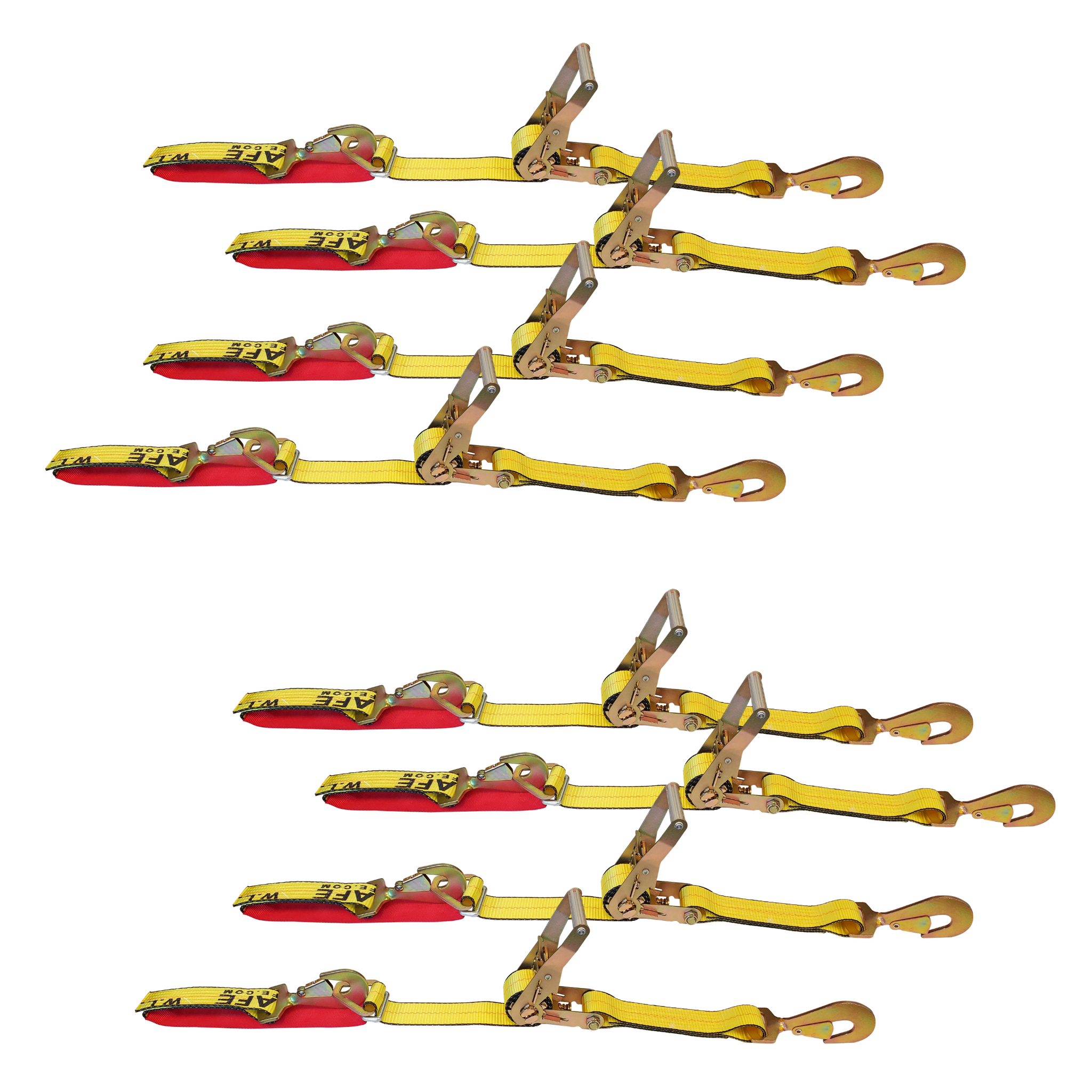 8-Pack Axle and Twist Hook Strap