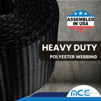 Load image into Gallery viewer, USA 2&quot; Car Tie Down Straps w/ Twist Snap Hooks
