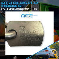 Load image into Gallery viewer, RTJ Cluster Towing Hook - Grade 70
