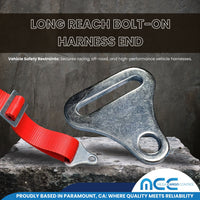 Load image into Gallery viewer, 2&quot; Racing Harness - 4 Point Safety Belt (Center Latch &amp; Link)
