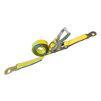 Load image into Gallery viewer, USA 2&quot; x 8&#39; Car Tie Down Assembly w/ Snap Hooks
