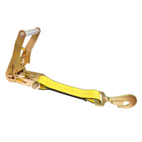 Load image into Gallery viewer, USA 2&quot; Tie Down Ratchet Replacement Short Fixed End Strap w/ Twist Snap Hook
