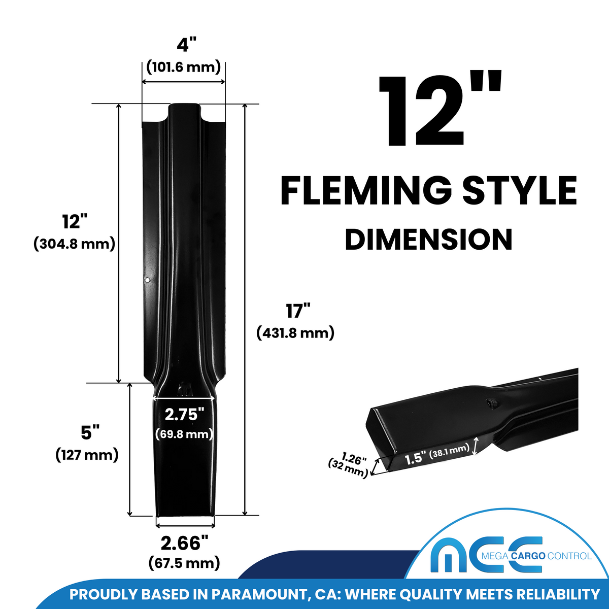 Fleming and Bayer Style Stakes for Stake Trucks Flatbeds and Trailers