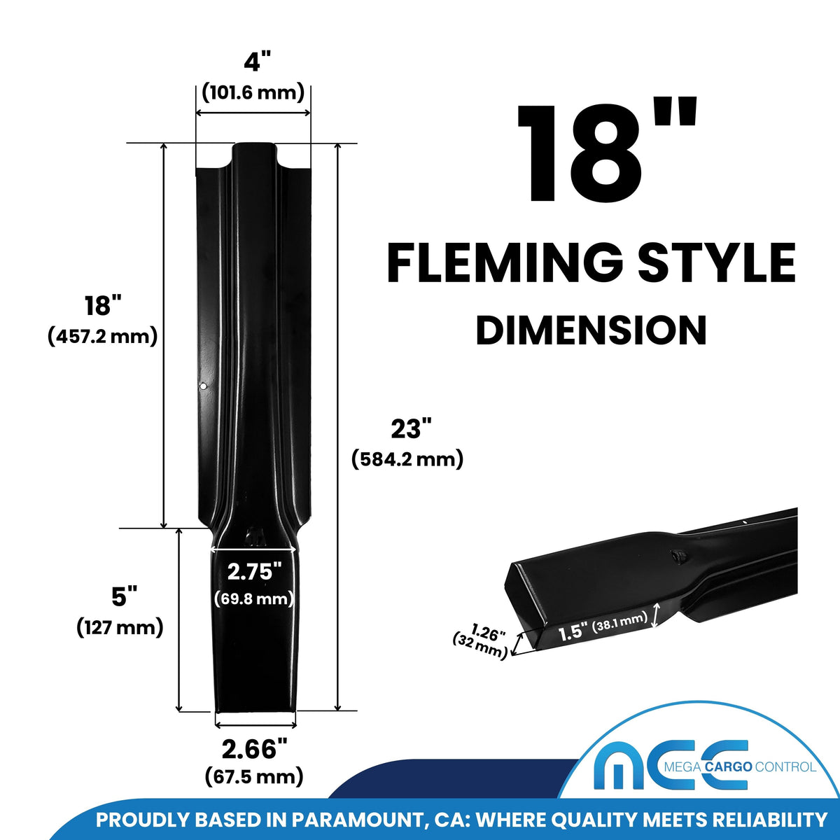 Fleming Style Stakes for Stake Trucks Flatbeds and Trailers