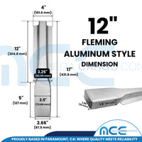 Load image into Gallery viewer, Fleming Style Stakes - Aluminum - for Stake Trucks Flatbeds and Trailers
