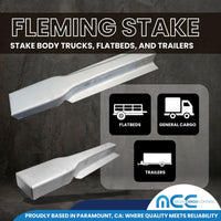 Load image into Gallery viewer, Fleming Style Stakes - Aluminum - for Stake Trucks Flatbeds and Trailers
