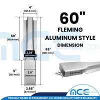 Load image into Gallery viewer, Fleming Style Stakes - Aluminum - for Stake Trucks Flatbeds and Trailers
